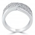 1.25 ct Ladies Round Cut Diamond Anniversary Ring 