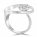 0.37 ct Ladies Round Cut Diamond Anniversary Wedding Band Ring ( G Color SI-1 Clarity)