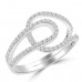0.40 ct Ladies Brilliant Cut Diamond Anniversary Ring