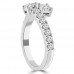 0.95 ct Ladies Round Cut Diamond Anniversary Wedding Band Ring 