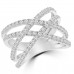 2.25 ct Ladies Brilliant Cut Diamond Anniversary Ring