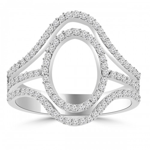0.75  ct Ladies Brilliant Cut Diamond Anniversary Ring