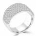 3.25 ct Ladies Round Cut Diamond Anniversary Wedding Band Ring 