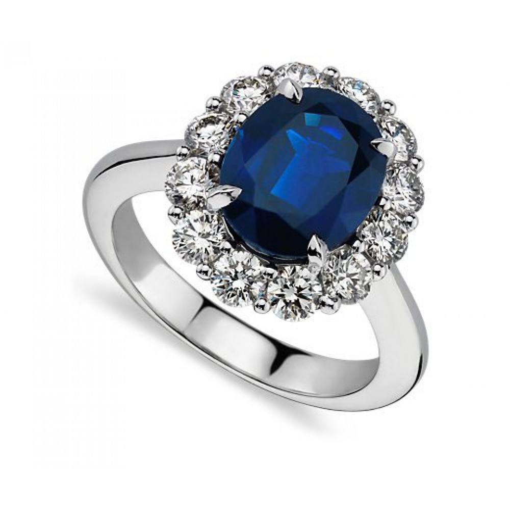 diamond and sapphire ring engagement rings
