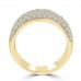 3.25 ct Ladies Round Cut Diamond Anniversary Wedding Band Ring 14 kt Yellow Gold