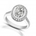 2.05 ct Ladies Oval Shape Diamond Engagement Ring