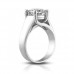 1.50 ct Ladies Round Cut Diamond Engagement Ring 