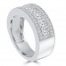 1.20 ct Ladies Round Cut Diamond Anniversary Ring 