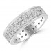 2.40 ct Ladies Round Cut Diamond Eternity Wedding Band Ring