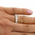 5.00 ct Emerald Cut Diamond Eternity Wedding Band Ring