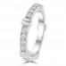 0.65 ct Ladies Round Cut Diamond Eternity Wedding Band Ring