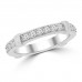 0.75 ct Ladies Round Cut Diamond Eternity Wedding Band Ring