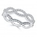 2.70 ct Ladies Round Cut Diamond Eternity Band Ring In 14 kt White Gold 