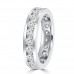 3.00 ct Round Cut Diamond Eternity Wedding Band Ring In Channel Setting