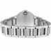 Cartier Ballon Bleu Silver & Diamond Dial Women's Watch WE902073