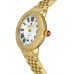Michele Serein 12 Pearl White Dial & Gold Ladies Watch MWW21E000013