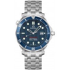 Omega Seamaster Quartz Blue Dial Men's Watch 22218000