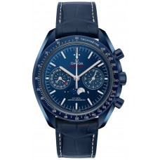 Omega Speedmaster Moonwatch Ceramic Blue Dial Men's Watch 30493445203001