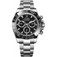 Rolex Cosmograph Daytona Men's Black Dial Watch 116500LN-BLACK