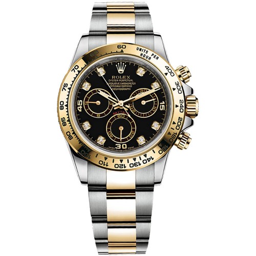 Rolex Cosmograph Daytona Diamond Dial Watch 116503-BLKD 