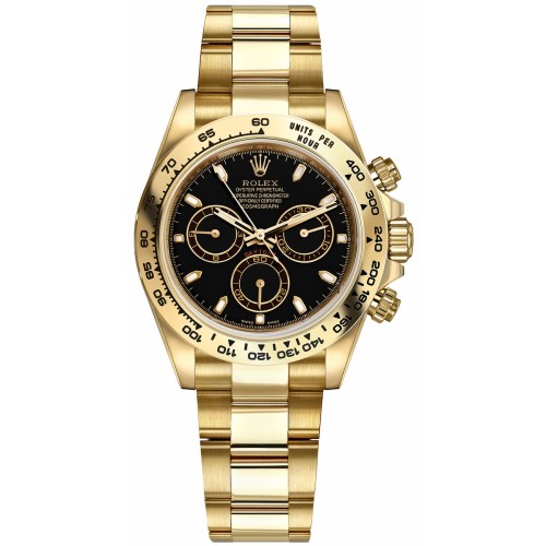 Rolex Cosmograph Daytona Black Dial Men's Watch 116508-BLKSO