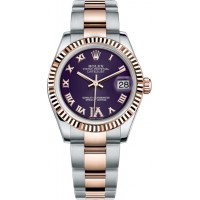 Rolex Datejust 31 Purple Dial Two Tone Watch 178271-PURRDO