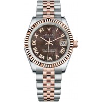 Rolex Datejust 31 Everose Gold & Oystersteel Watch 178271-BMOPRJ