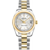 Rolex Datejust 31 Gold & Steel Watch 178243-SLVSO