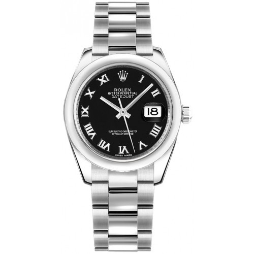 Rolex Datejust 31 Black Dial Women's Watch 178240-BLKRO