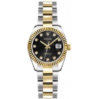 Rolex Lady-Datejust 26 Women's Watch 179173-BLKJDO