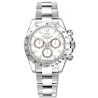 Rolex Cosmograph Daytona White Dial Men's Watch 116520-WHITE