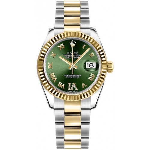 Rolex Datejust 31 Green Dial Women's Watch 178273-GRNRO