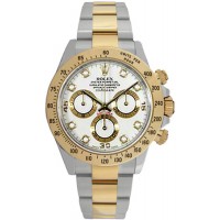 Rolex Cosmograph Daytona White Diamond Dial Men's Watch 116523-WHTD