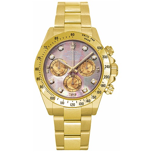 Rolex Cosmograph Daytona Diamond Watch 116528-DMOPD