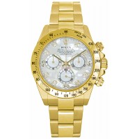 Rolex Cosmograph Daytona Mother of Pearl Diamond Dial Men's Watch 116528-MOPD