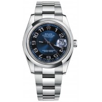  Rolex Datejust 36 Blue Dial Automatic Watch 116200-BLUADO