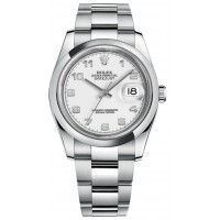  Rolex Datejust 36 White Dial Automatic Watch 116200-WHTADO