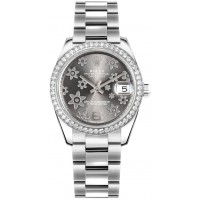 Rolex Datejust 31 Rhodium Diamond Dial Women's Watch 178384-RHDFMO