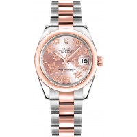 Rolex Datejust 31 Everose Gold & Steel Watch 178241-CHPFMO