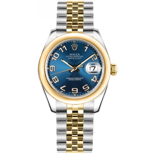 Rolex Datejust 31 Blue Dial Women's Watch 178243-BLUCAJ