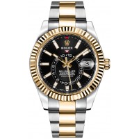 Rolex Sky-Dweller Black Dial Men's Watch 326933-BLACK