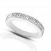 1.00 ct Ladies Princess Cut Diamond Wedding Band Ring