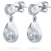 1.50 ct Ladies Round Cut Diamond Drop Earrings
