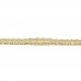 2.01ct Ladies Graduated Round Cut Diamond Tennis Bracelet (G Color SI-1 Clarity) in 14kt Yellow Gold