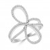 0.90 ct Ladies Brilliant Cut Diamond Anniversary Ring
