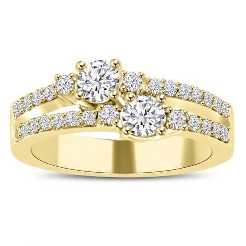 0.75 ct Ladies Round Cut Diamond Anniversary Wedding Band Ring