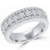 1.60 ct Ladies Round Cut Diamond Anniversary Ring