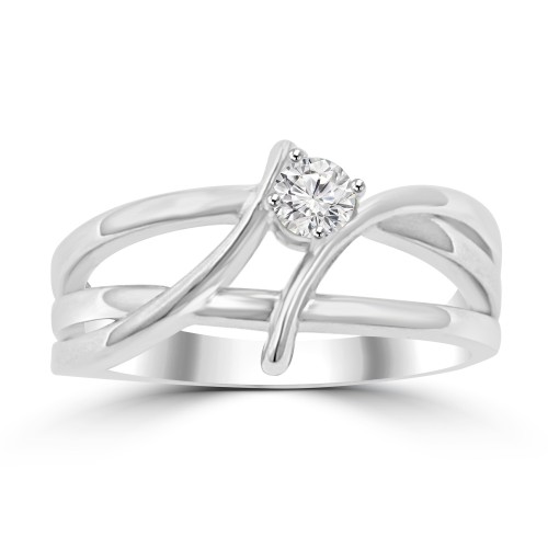 0.25 ct Ladies Brilliant Cut Diamond Anniversary Ring