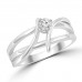 0.25 ct Ladies Brilliant Cut Diamond Anniversary Ring