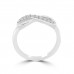 0.16 ct Ladies Round Cut Diamond Anniversary Wedding Band Ring ( G Color SI-1 Clarity)
